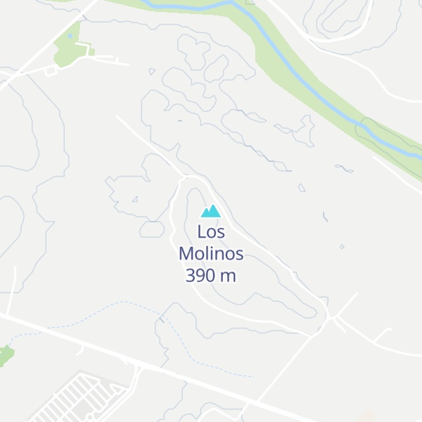 Map of Los Molinos