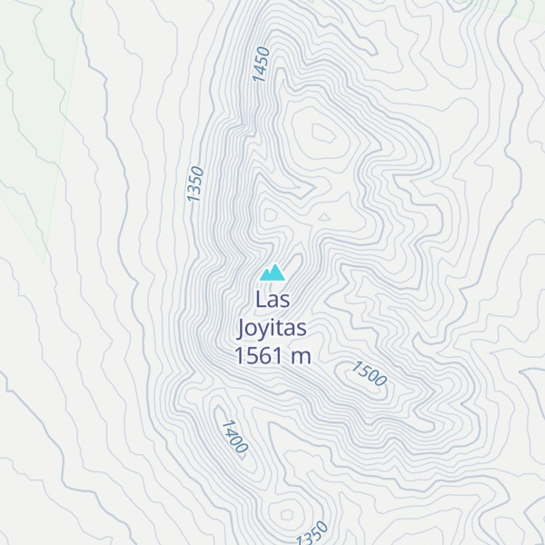 Map of Las Joyitas