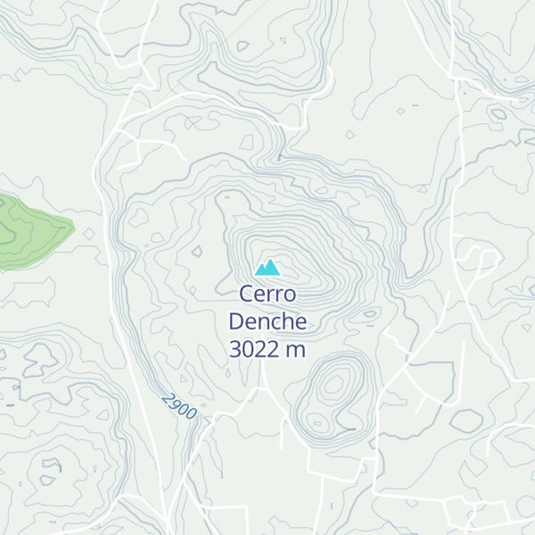 Map of Cerro Denche