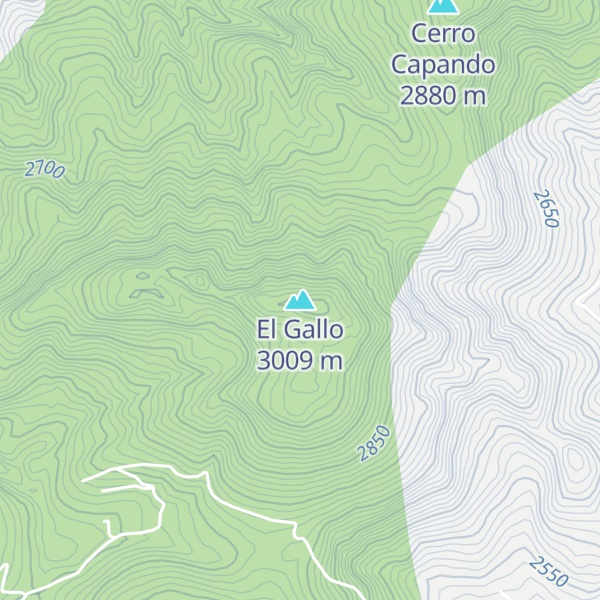 Map of El Gallo