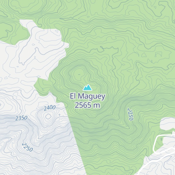 Map of El Maguey