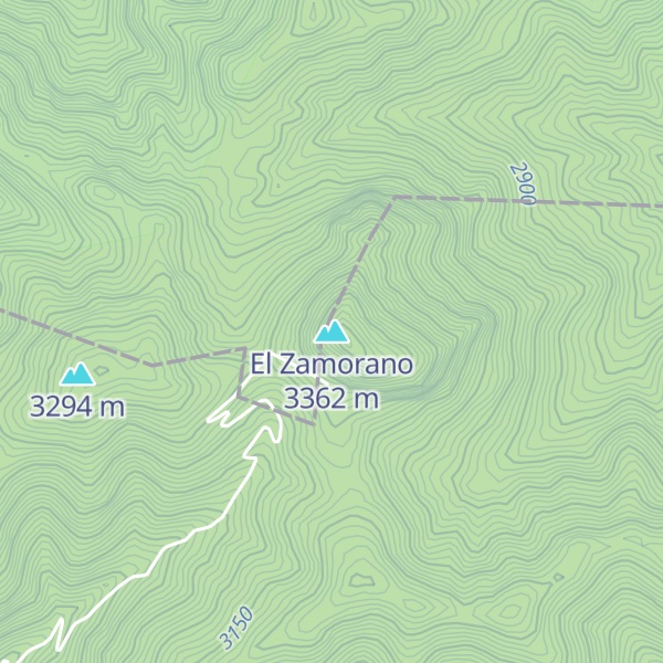 Map of El Zamorano