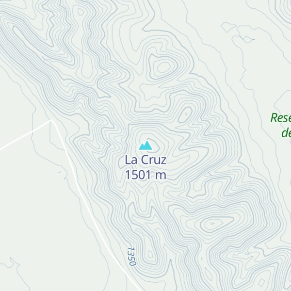 Map of La Cruz