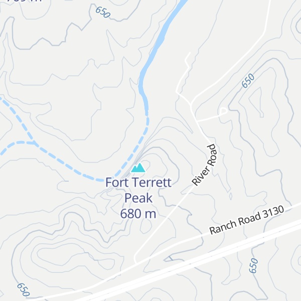 Map of Kingfisher Bluff