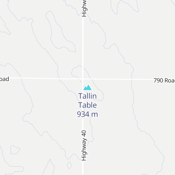 Map of Tallin Table