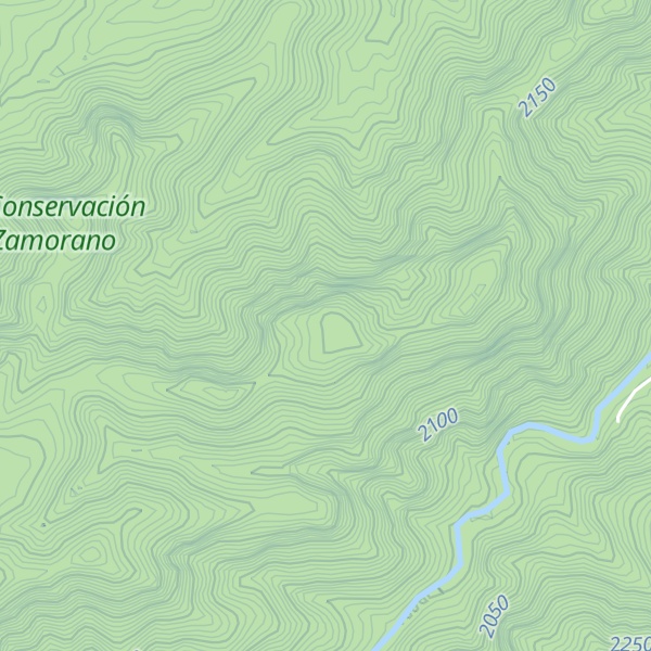 Map of Cerro La Mina