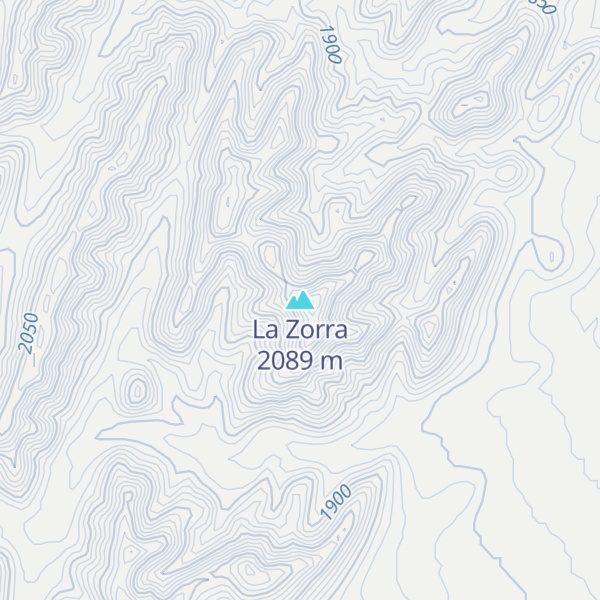 Map of La Zorra