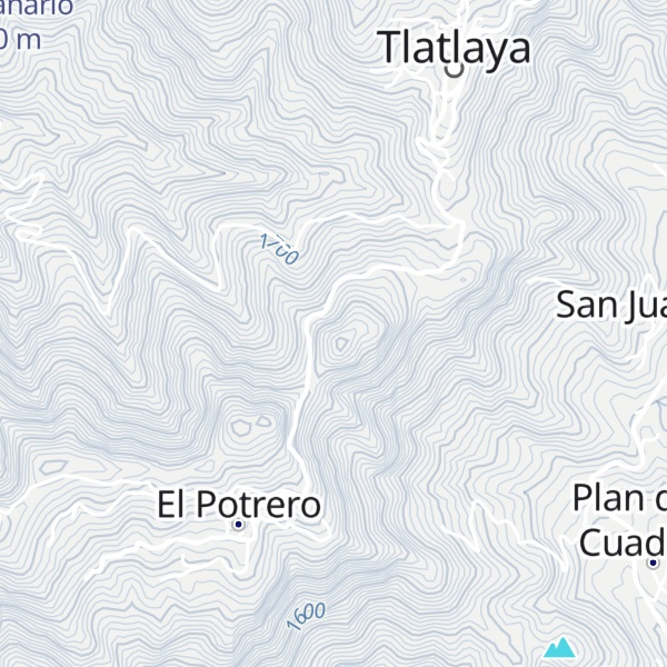 Map of Cerro Piedra del Caballo