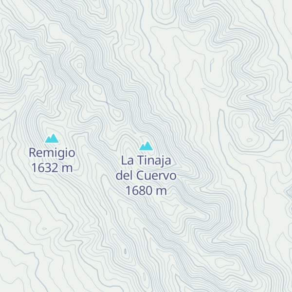 Map of La Tinaja del Cuervo