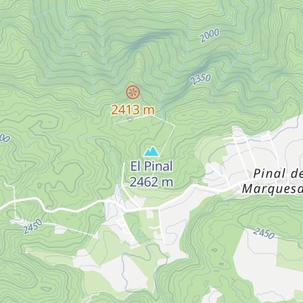 Map of El Pinal