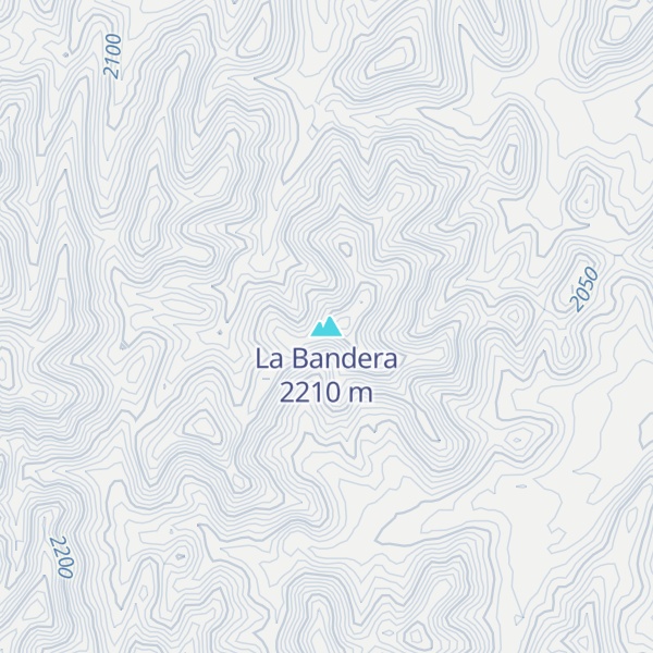Map of La Bandera
