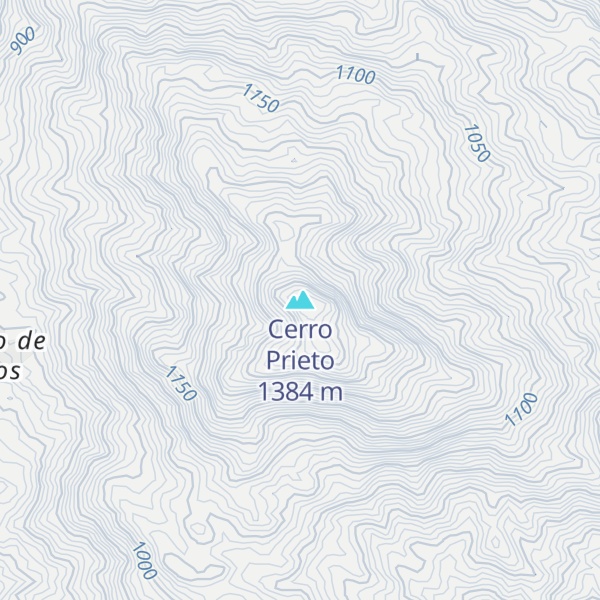 Map of Cerro Prieto