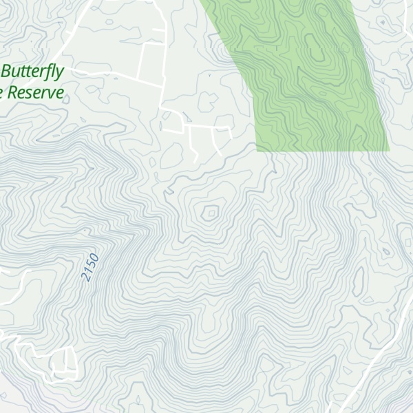 Map of Cerro La Cruz