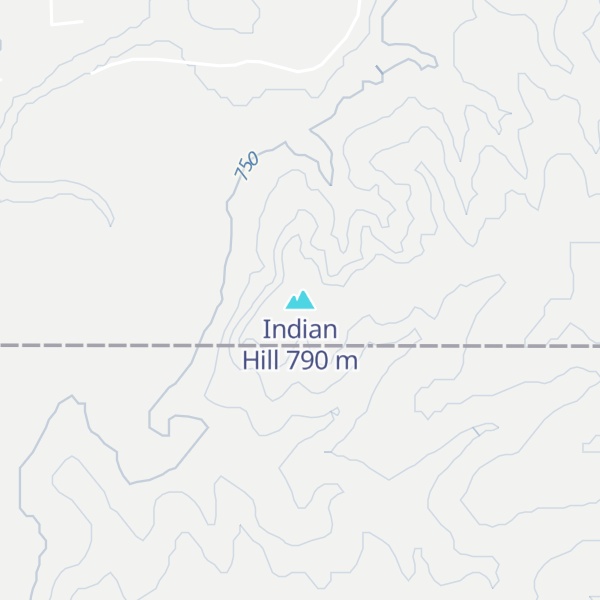 Map of Indian Hill