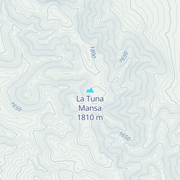 Map of La Tuna Mansa
