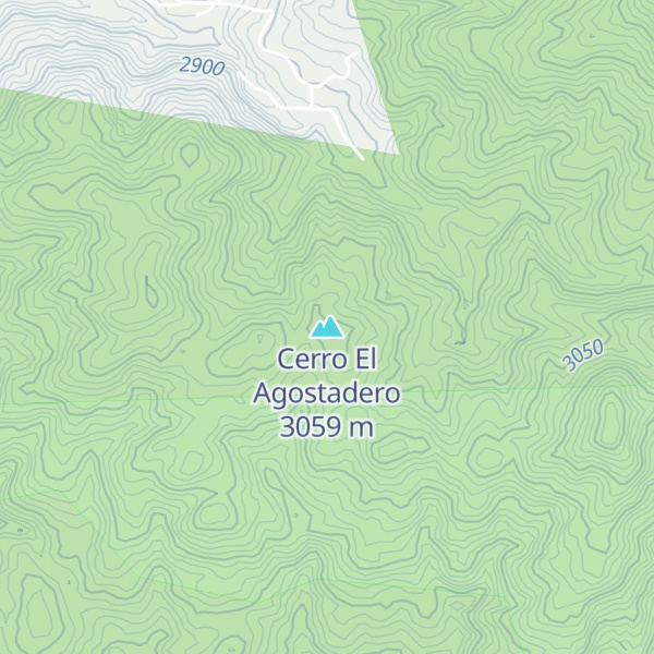Map of Cerro El Agostadero
