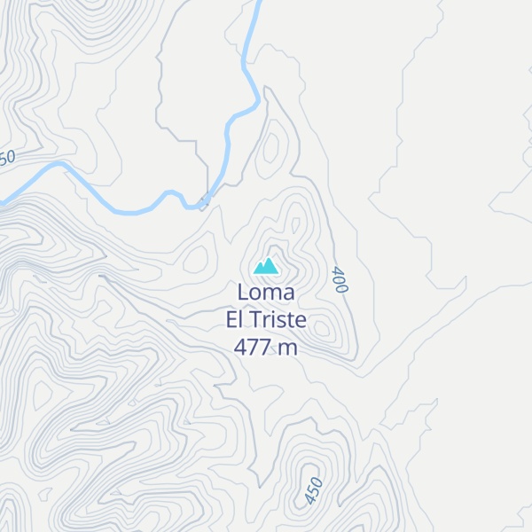 Map of Loma El Triste