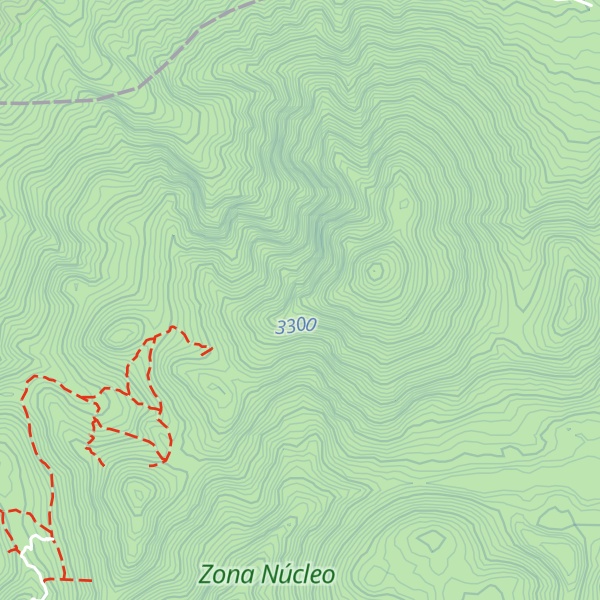 Map of Cerro Pelón