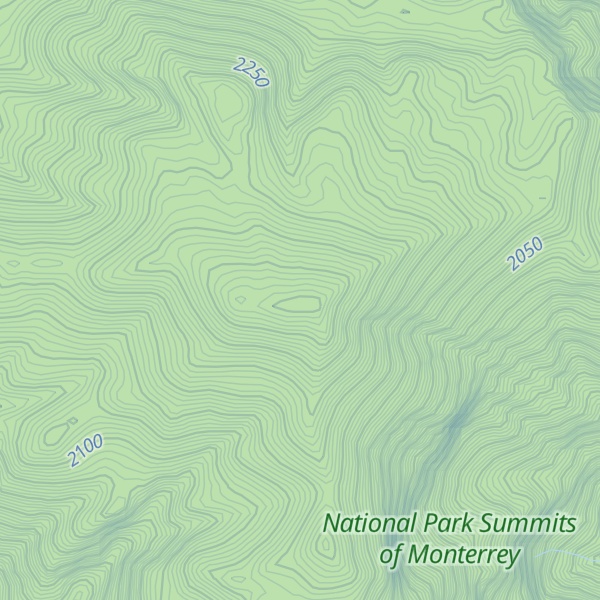 Map of Cerro El Magueyal