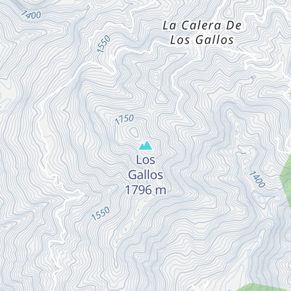 Map of Los Gallos