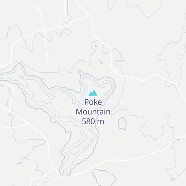 Map of Poke Mountain