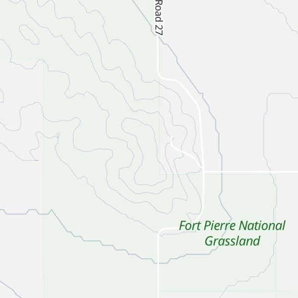 Map of Stony Butte