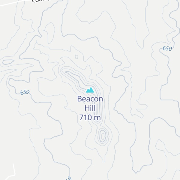 Map of Beacon Hill