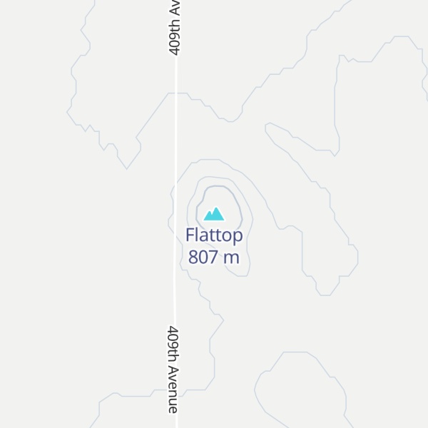 Map of Flattop