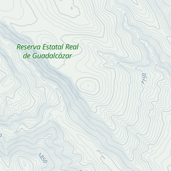 Map of Peñas de Cien Tinajas