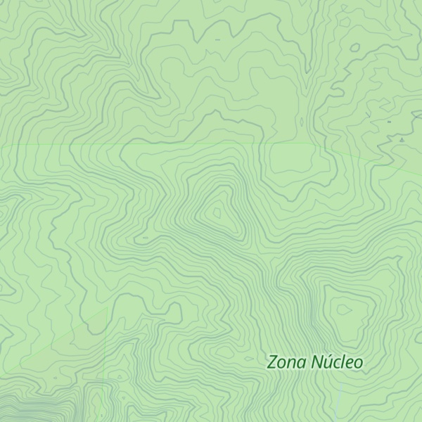 Map of Cerro El Chivati