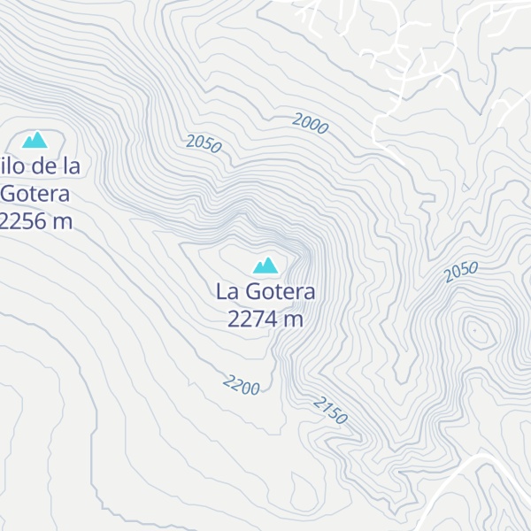 Map of La Gotera