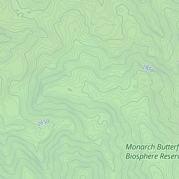 Map of Cerro Peña Colorada
