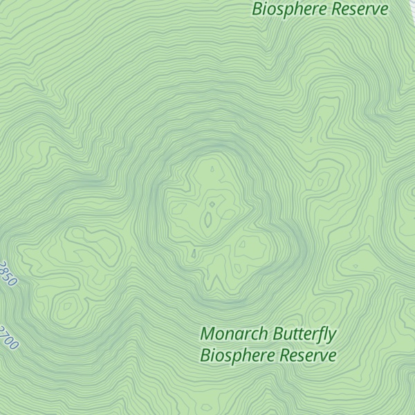 Map of Cerro El Cacique