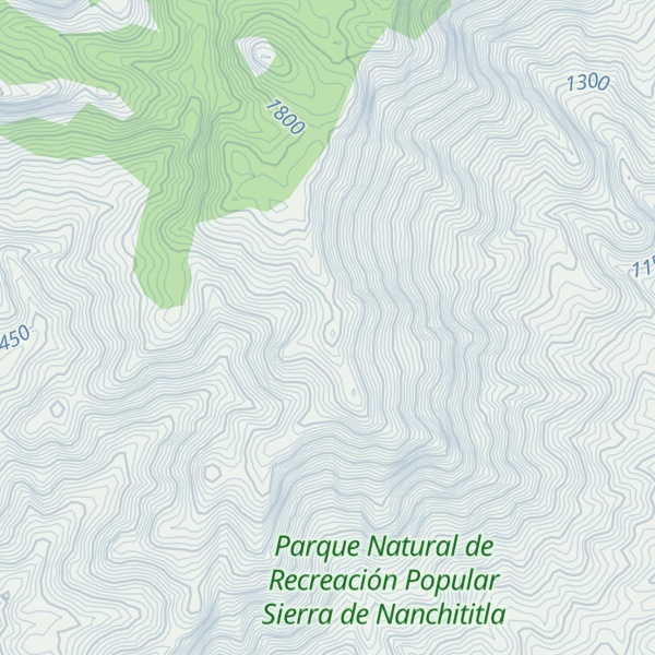 Map of Peña La Virgen