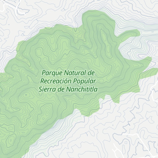Map of Cerro Ocotillo
