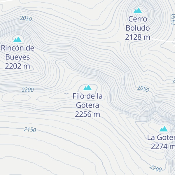 Map of Filo de la Gotera