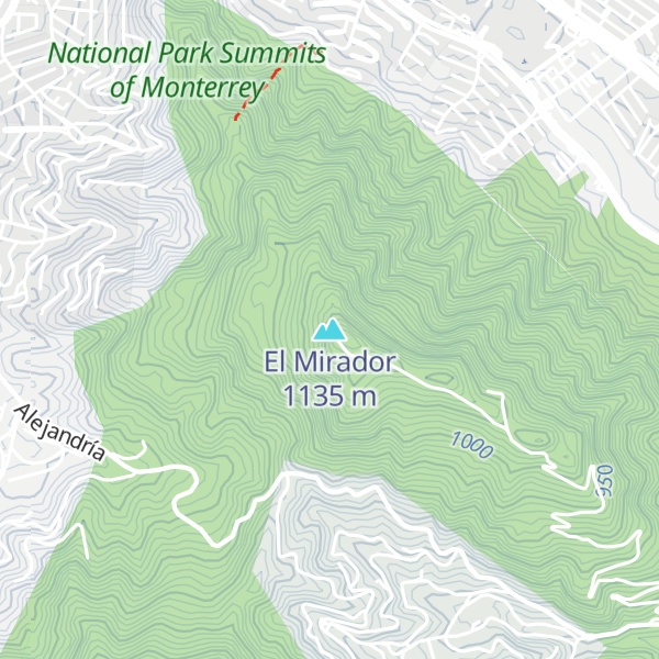 Map of El Mirador