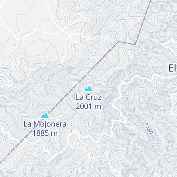 Map of La Cruz