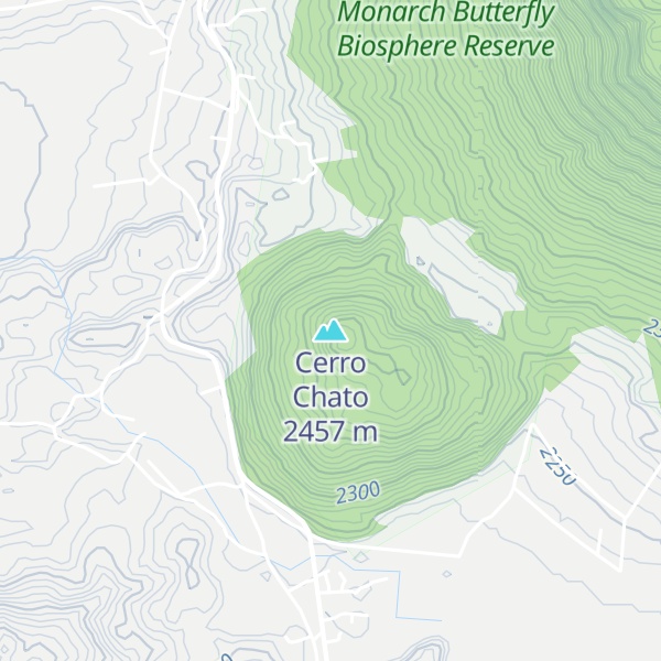 Map of Cerro Chato