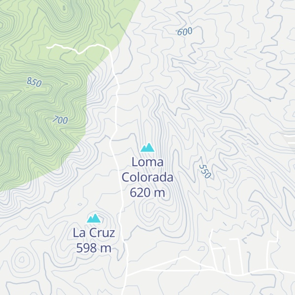 Map of Loma Colorada