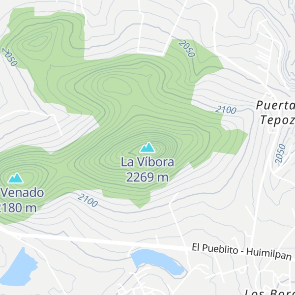 Map of La Víbora