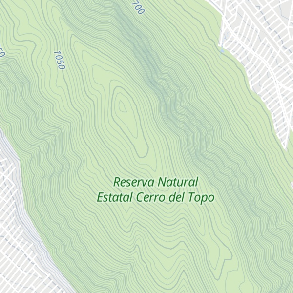 Map of Cerro del Topo Chico