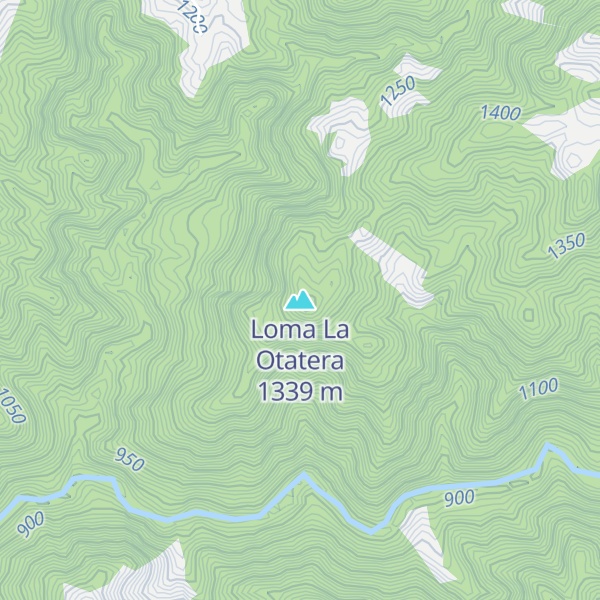 Map of Loma La Otatera
