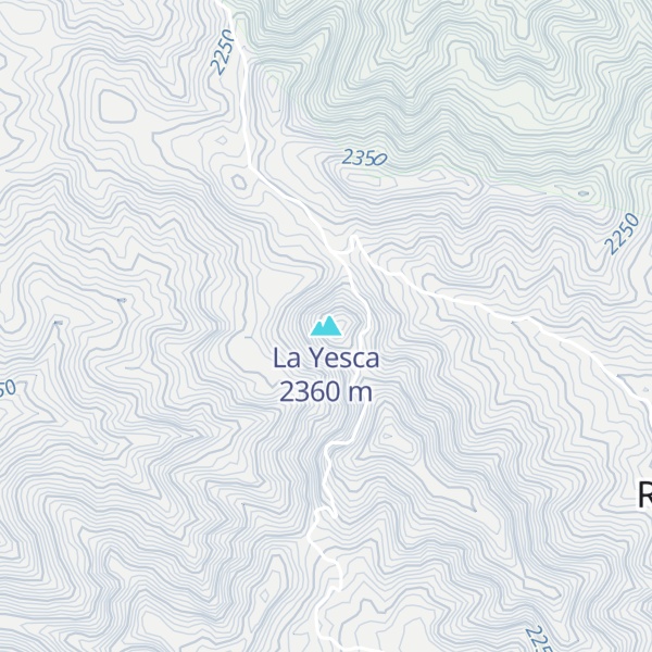 Map of La Yesca
