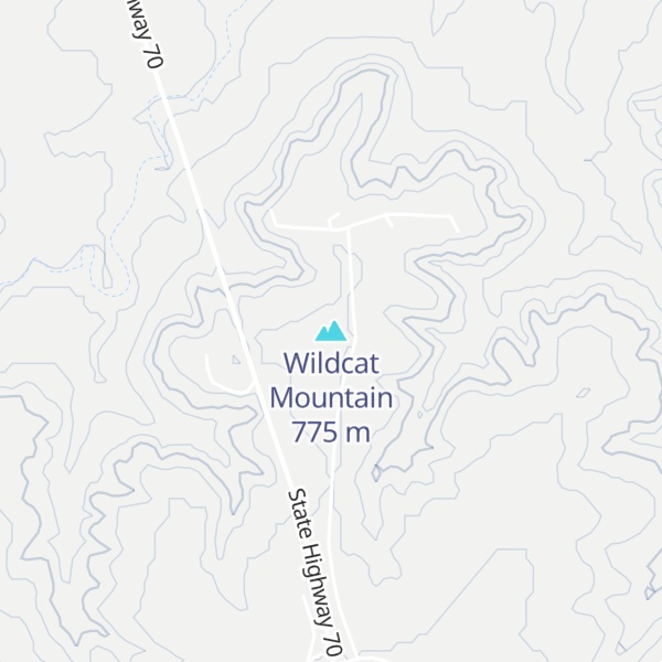 Map of Wildcat Mountain