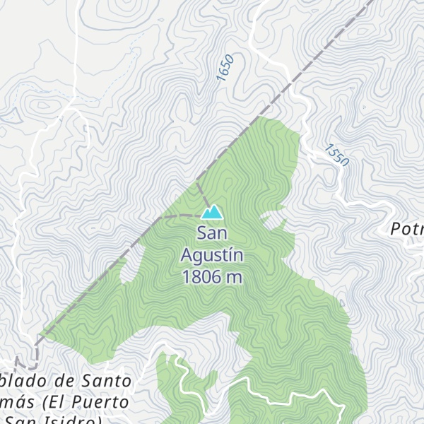 Map of San Agustín