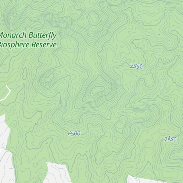 Map of Cerro Colorado
