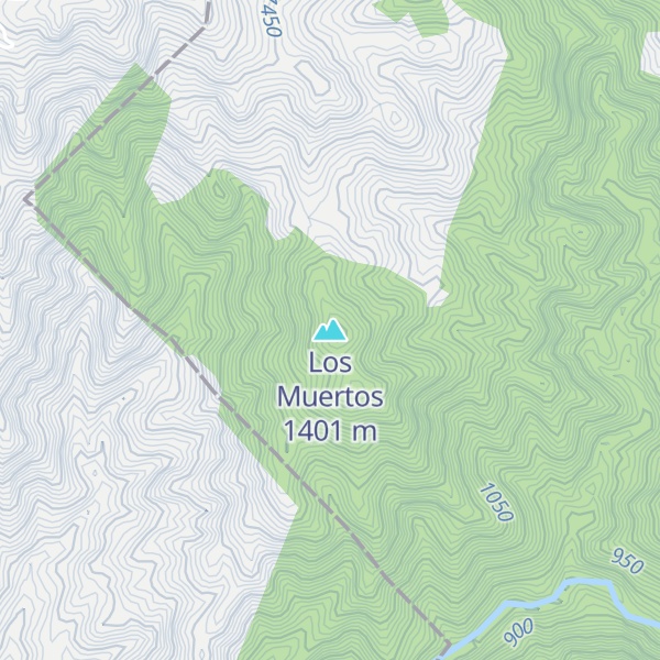Map of Los Muertos