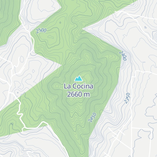 Map of La Cocina
