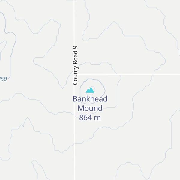 Map of Bankhead Mound
